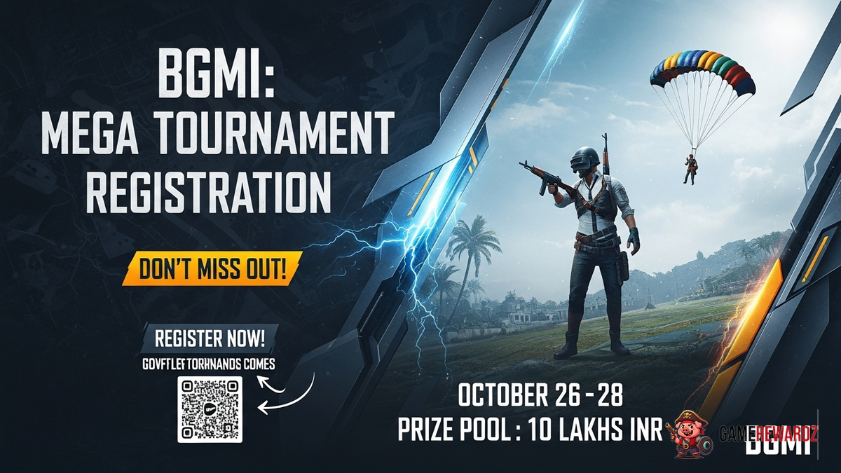 BGMI: Mega Tournament Registration - Don't Miss Out!